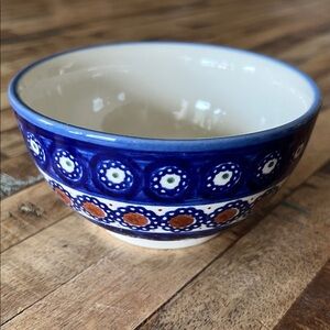 Boleslawiec Polish Pottery Ceramic Bowl
